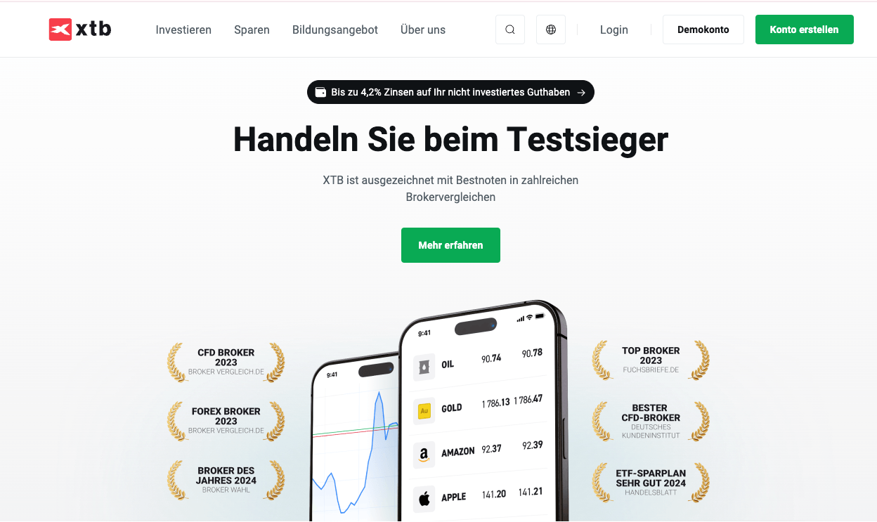 XTB Erfahrungen und Test