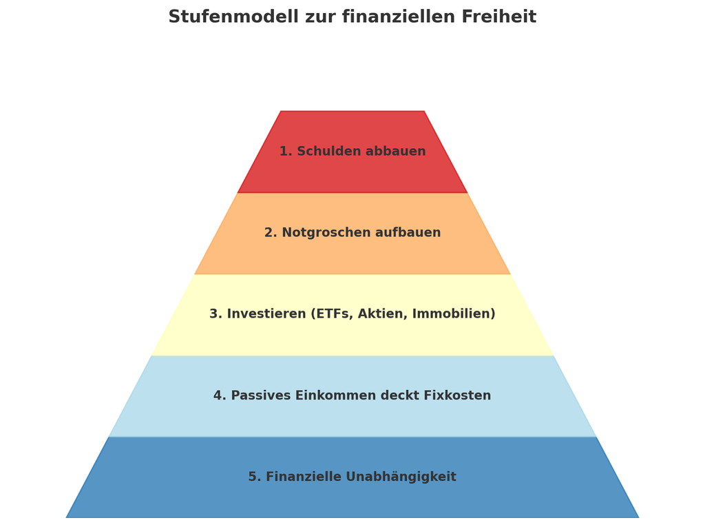 Stufenmodell finanzieller Freiheit