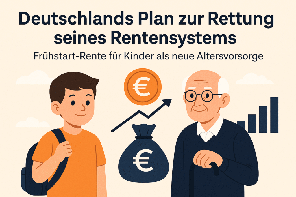 rentenreform deutschland - fruehrente fuer kinder